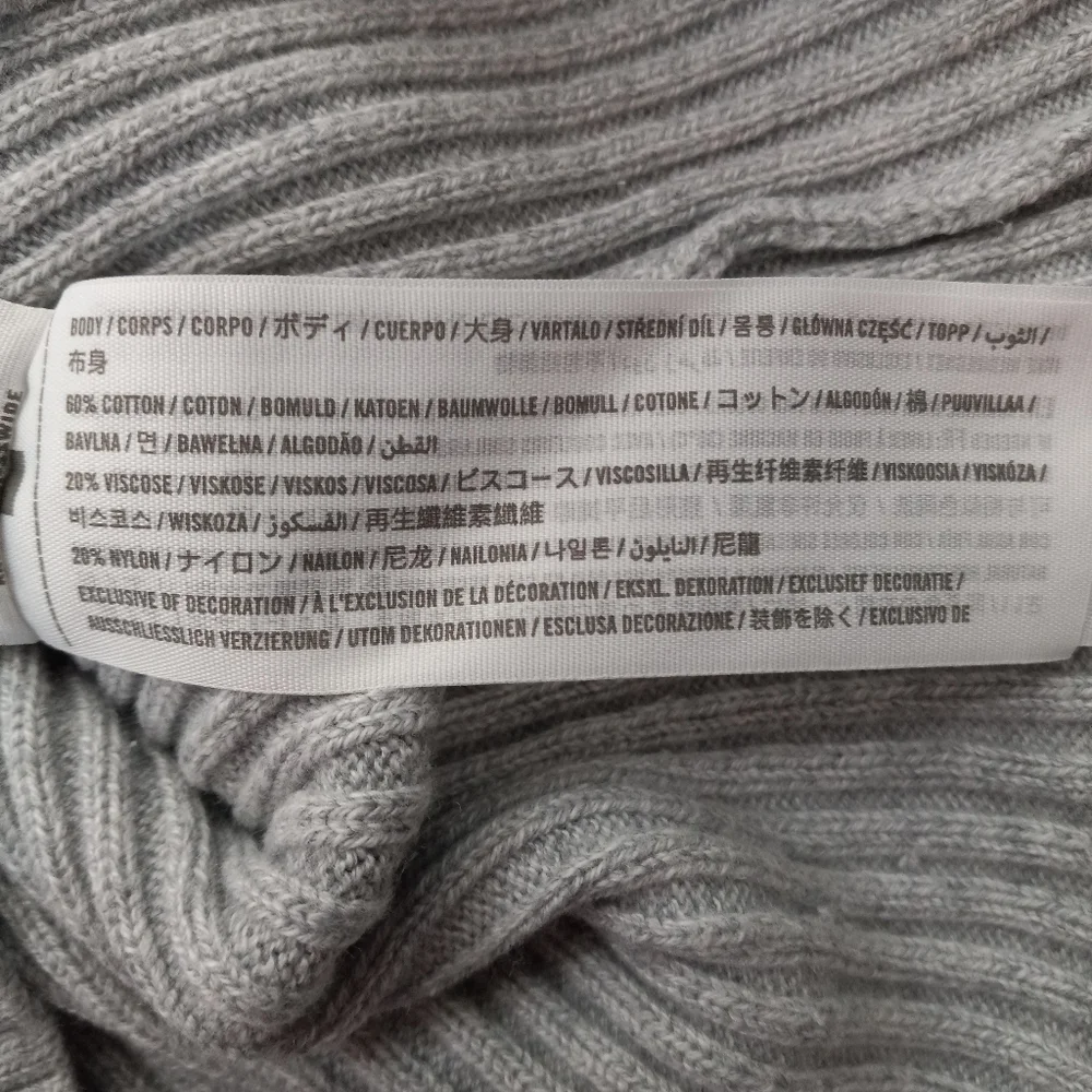 Abercrombie & Fitch Y2K Ribbed Striped Sweater